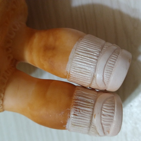 Vintage 1958 Edward Mobley Girl Rubber Doll Squeak Toy Arrow Plastic 8" - Picture 4 of 8